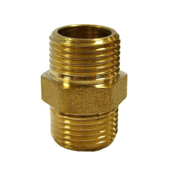 Brass Hexagon Nipple