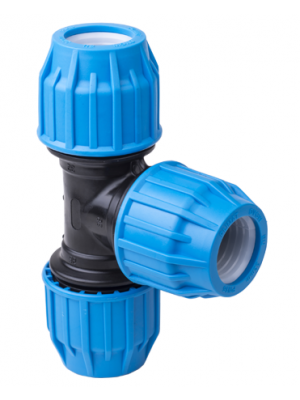 Equal Tee Coupling Compression Fitting