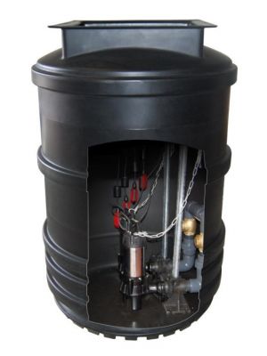 Mini Twin Pump Wastewater Lift Station