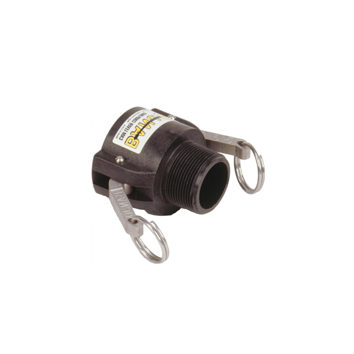 Female CAM Coupler with Male Thread