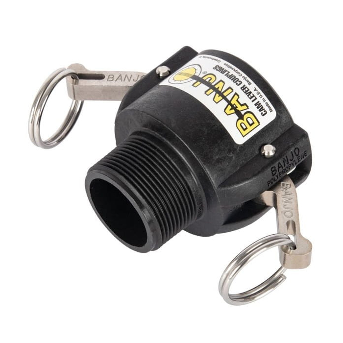 Female CAM Coupler with Male Thread Female CAM Coupler with Male Thread