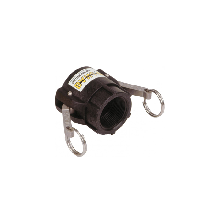 Female CAM Coupler X Female Thread