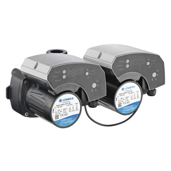 Lowara Ecocirc XLplus Twin Head Circulator Pump
