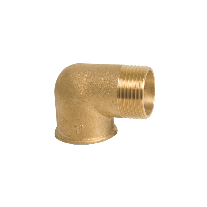 Brass Male-Female Elbow