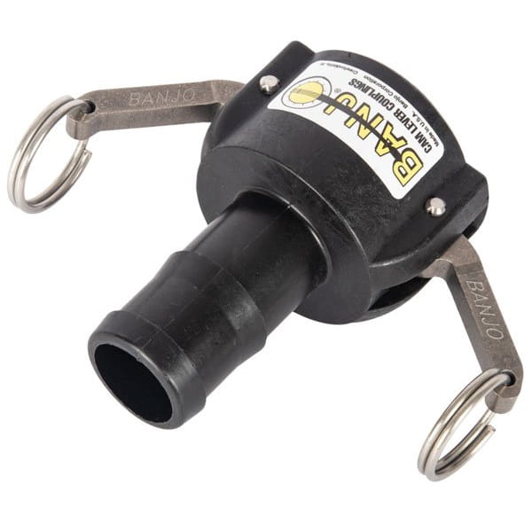 Female CAM Coupler X Hose Tail