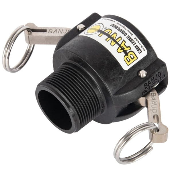 Female CAM Coupler X Male Thread