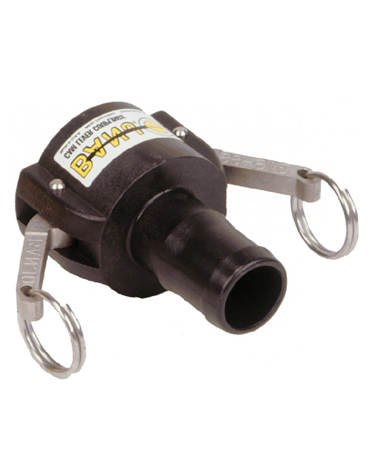 Female CAM Coupler X Hose Tail