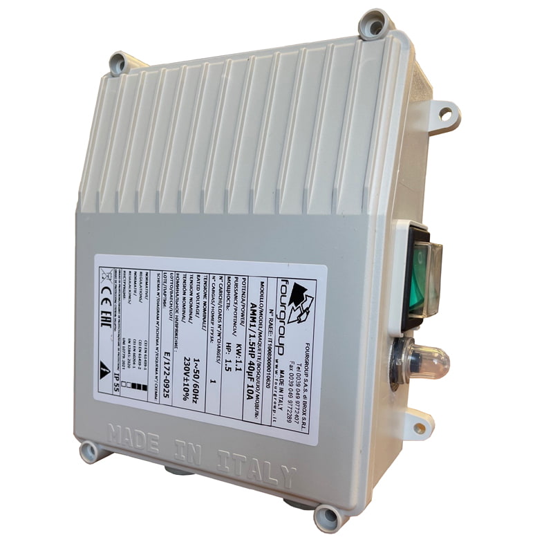 Capacitor/Overload Control Box for Franklin Submersible Motors