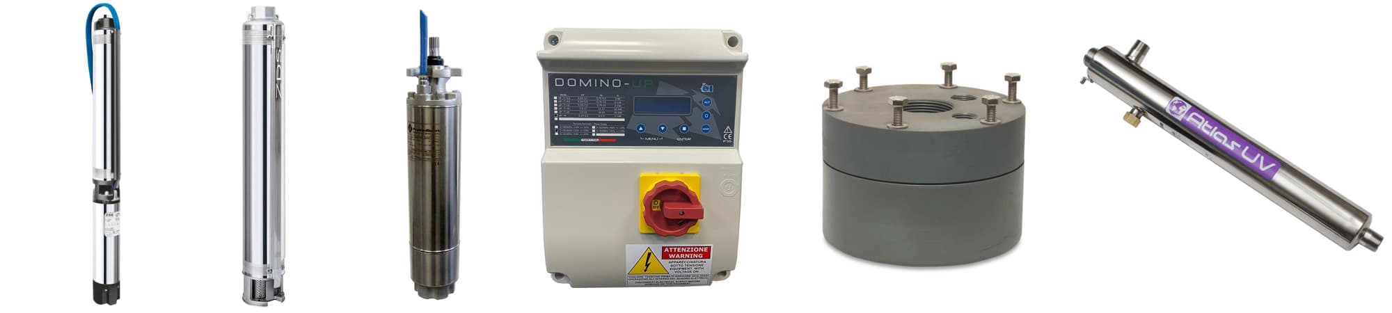 Borehole Equipment Supplied by Whisper Pumps