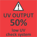 UV Output Warning