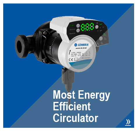 Our most energy efficient heating circulator pump on the market!